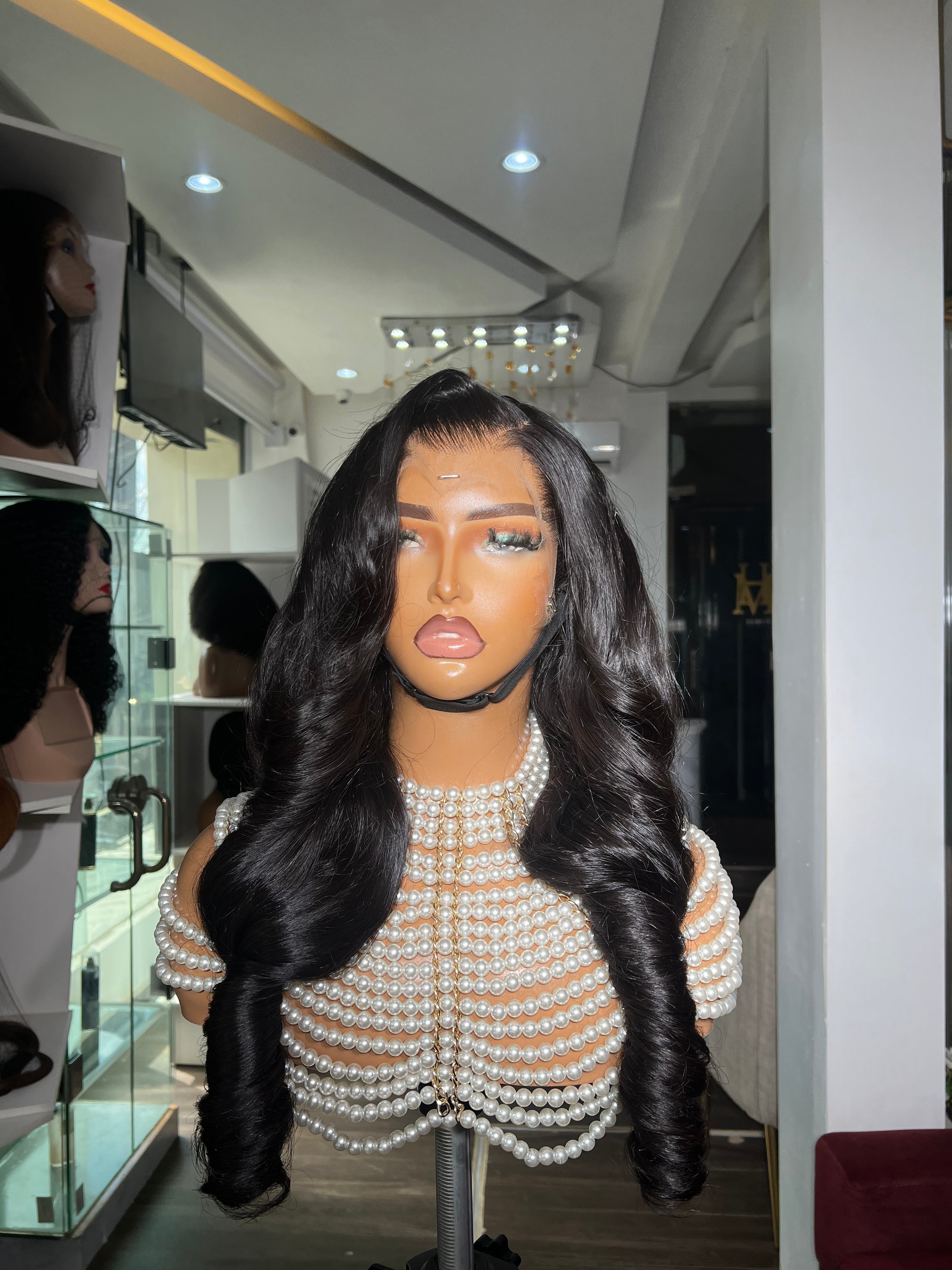 Frontal Wig 24"3 Bundle - Premium human hair wig