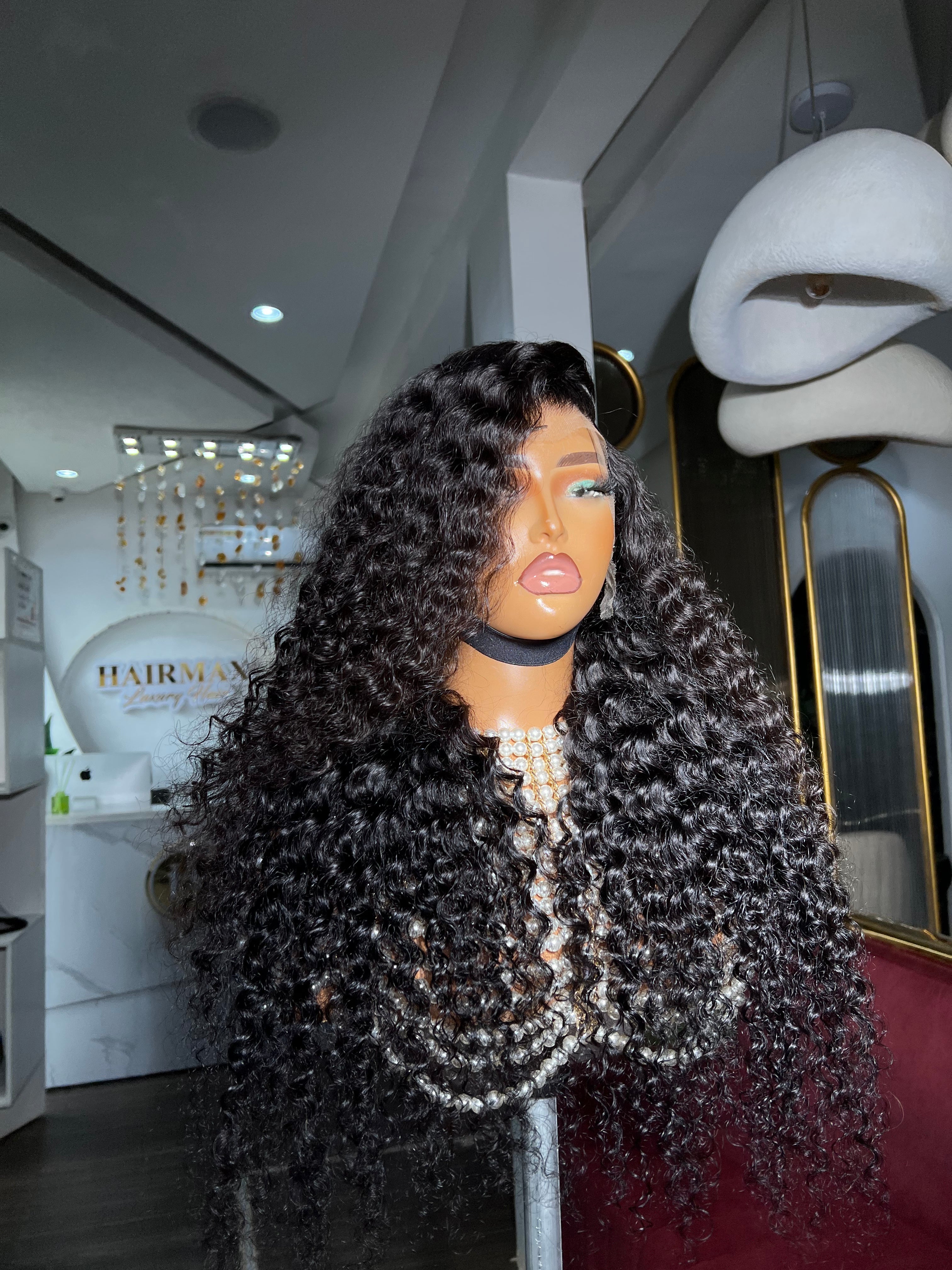 Frontal Wig 24" 3pcs - Premium human hair wig